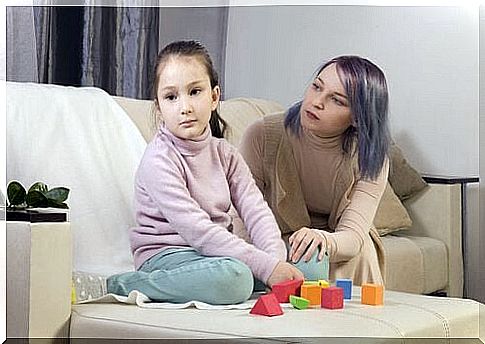 mother and daughter with autism