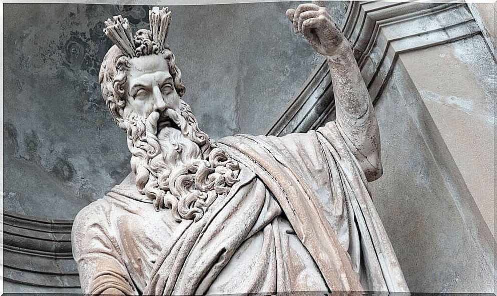 Zeus was a god, like Asclepius