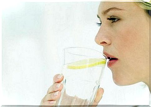 Drink a glass of lukewarm water with lemon in the morning